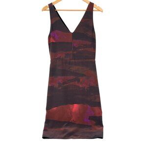 Babaton Corey Silk Sleevless Midi Dress